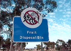 Fruitvliegen verboden