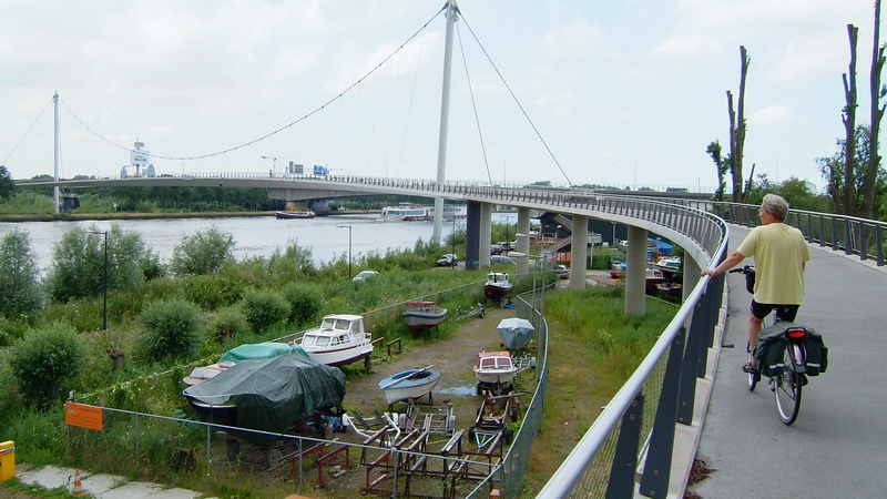 Fietsbrug Amsterdam