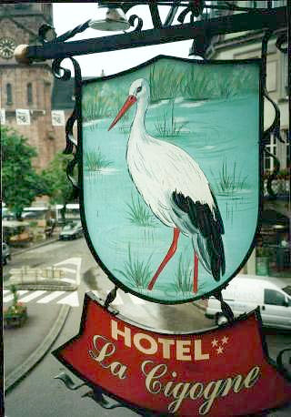 Stork's nest at Mnster